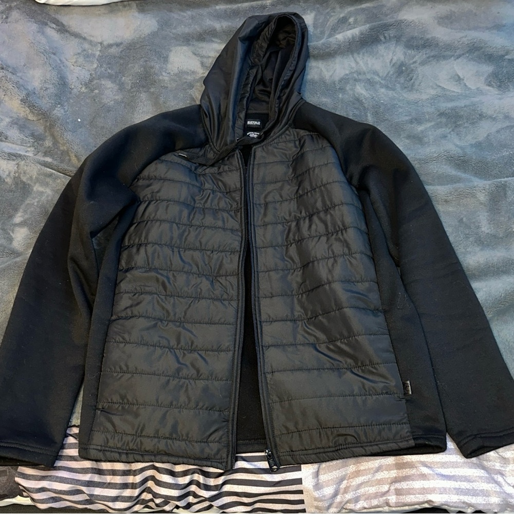 Buffalo David Bitton Mens Jacket Large Black